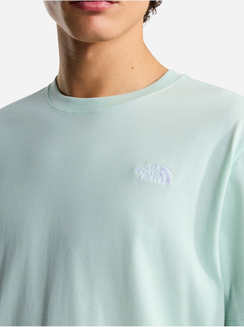 Tee Shirt à manches courtes - The North Face Menthe - Kiabi