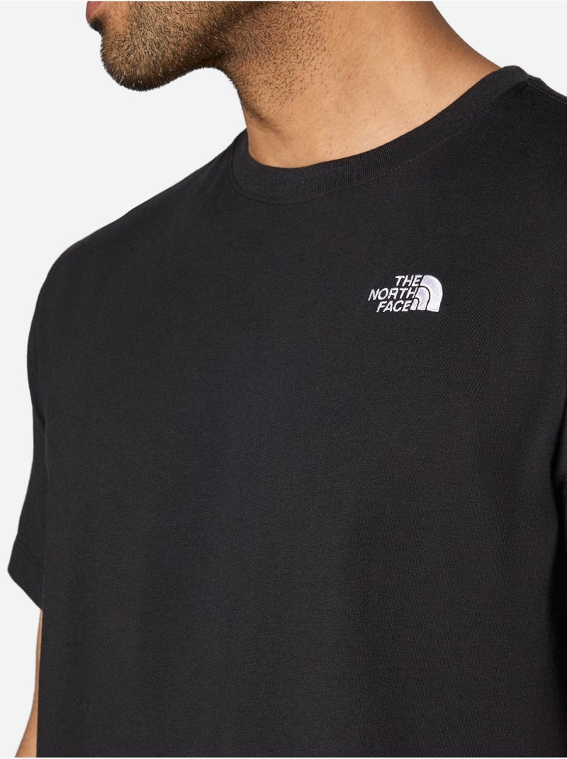 Tee Shirt à manches courtes - The North Face Noir - Kiabi