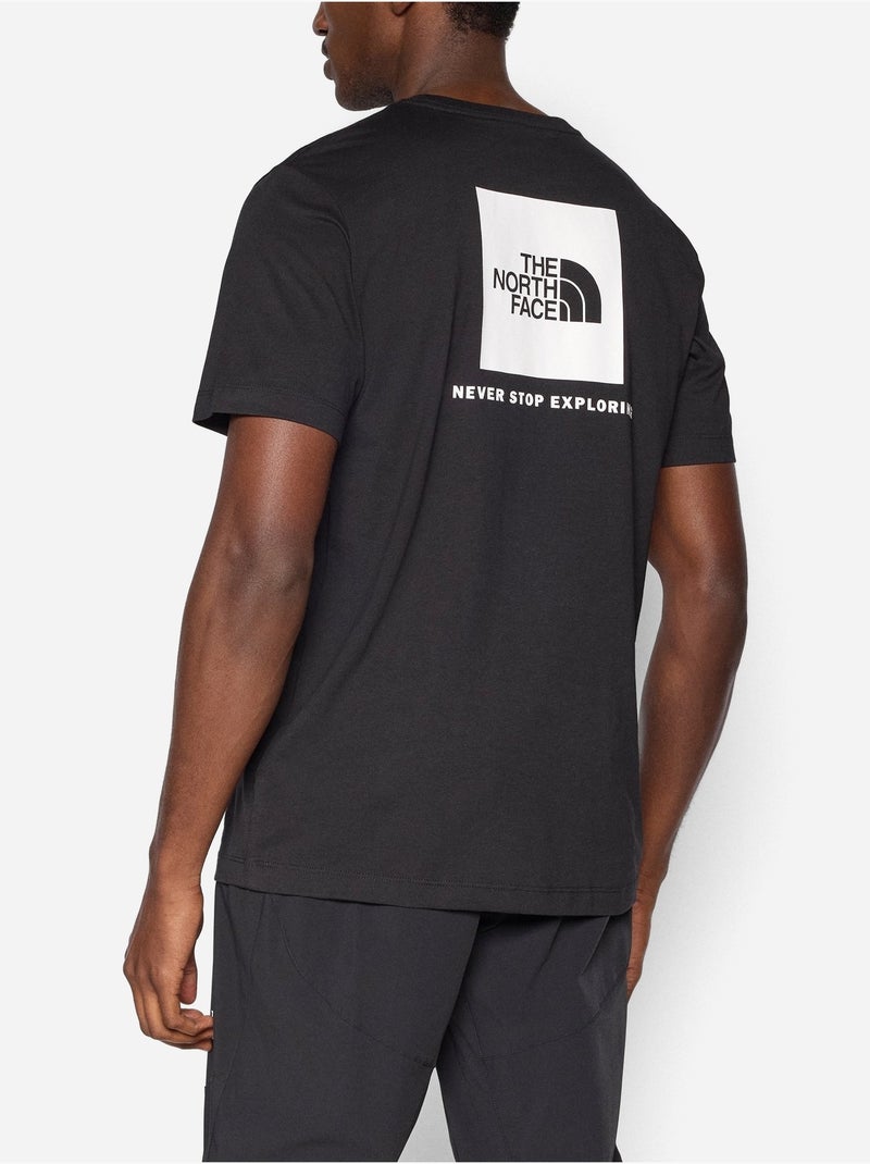 Tee Shirt à manches courtes - The North Face Noir - Kiabi