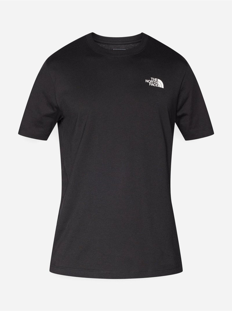 Tee Shirt à manches courtes - The North Face Noir - Kiabi