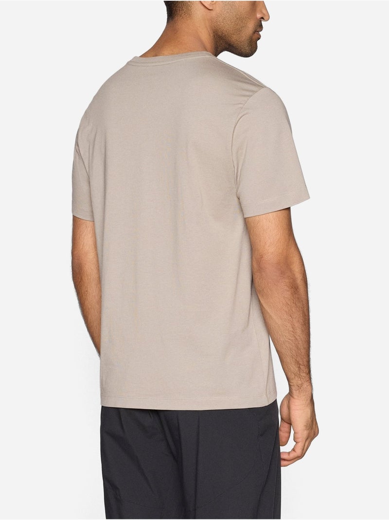Tee Shirt à manches courtes - The North Face Taupe - Kiabi