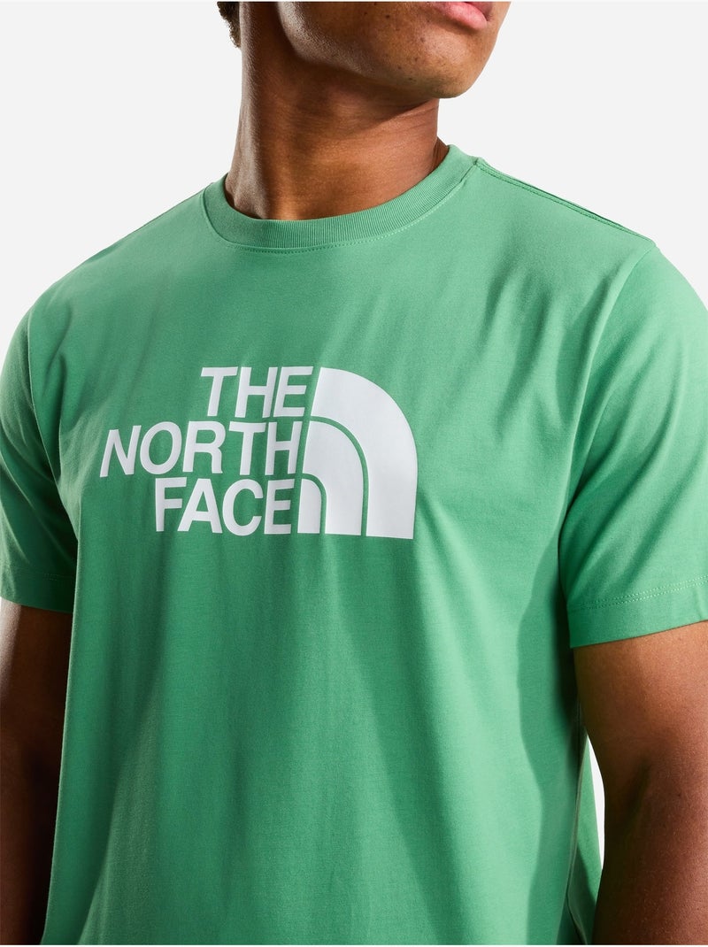 Tee Shirt à manches courtes - The North Face Vert - Kiabi