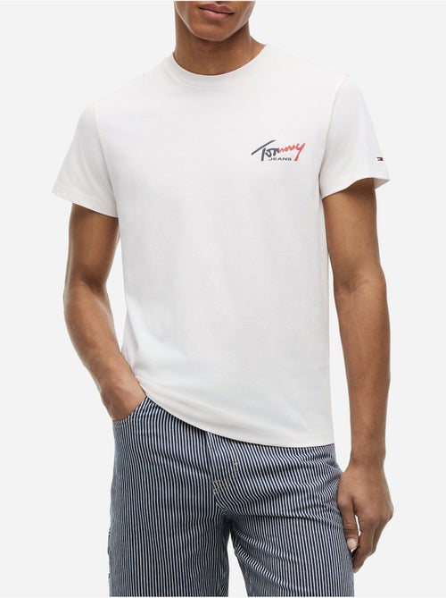 Tee Shirt à manches courtes - Tommy jeans - Kiabi