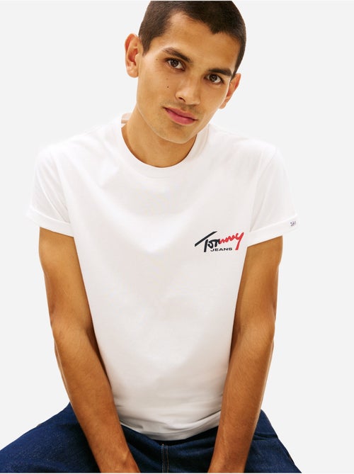 Tee Shirt à manches courtes - Tommy jeans - Kiabi
