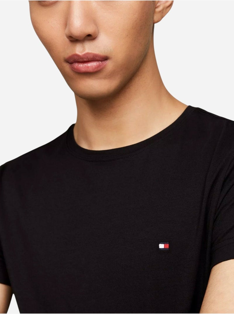 Tee Shirt à manches courtes - Tommy jeans Noir - Kiabi
