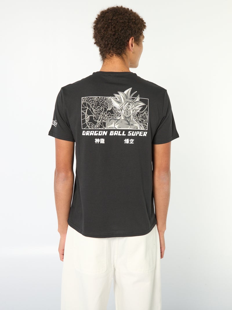 Tee-shirt à manches courtes 'Dragon Ball-Z' Noir - Kiabi