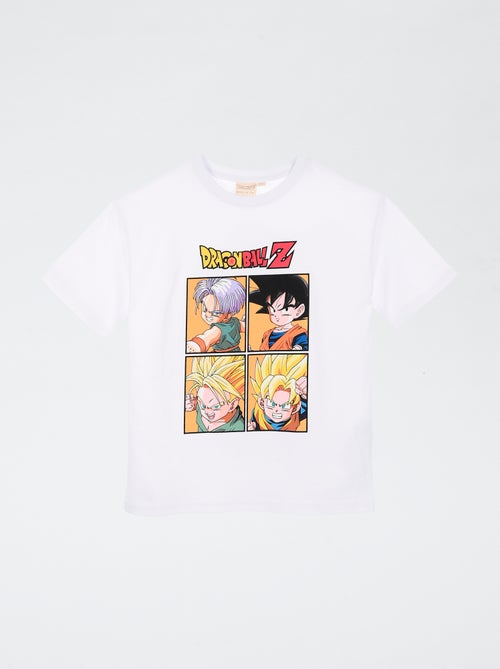 Tee-shirt à manches courtes imprimé 'Dragon ball Z' - Kiabi