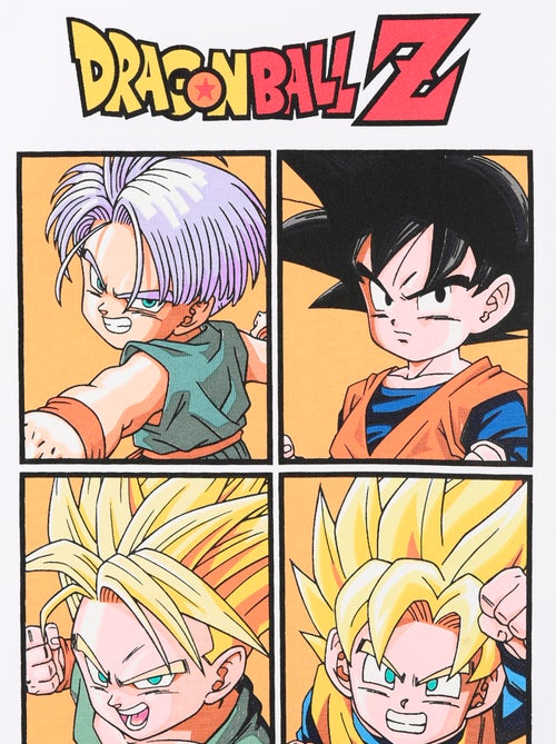 Tee-shirt à manches courtes imprimé 'Dragon ball Z' - Kiabi