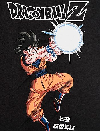Tee-shirt à manches courtes imprimé 'Dragon ball Z'