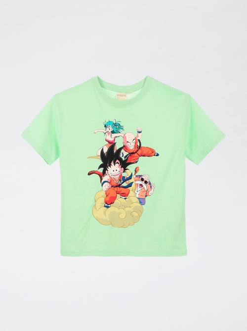 Tee-shirt à manches courtes imprimé 'Dragon ball Z' - Kiabi