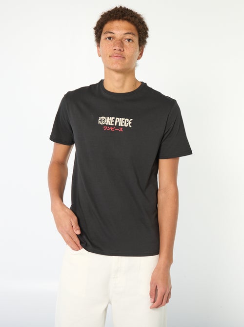Tee-shirt à manches courtes 'One piece' - Kiabi