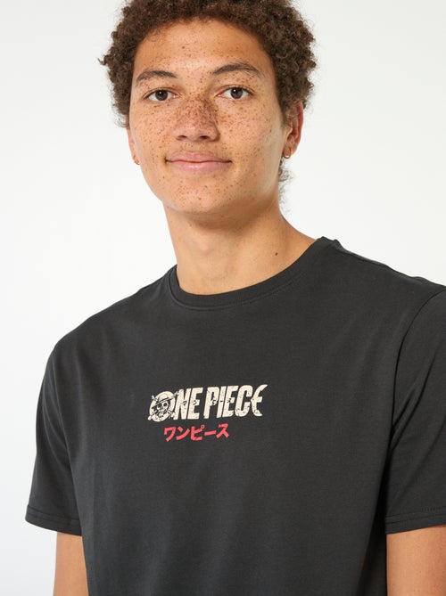 Tee-shirt à manches courtes 'One piece' - Kiabi