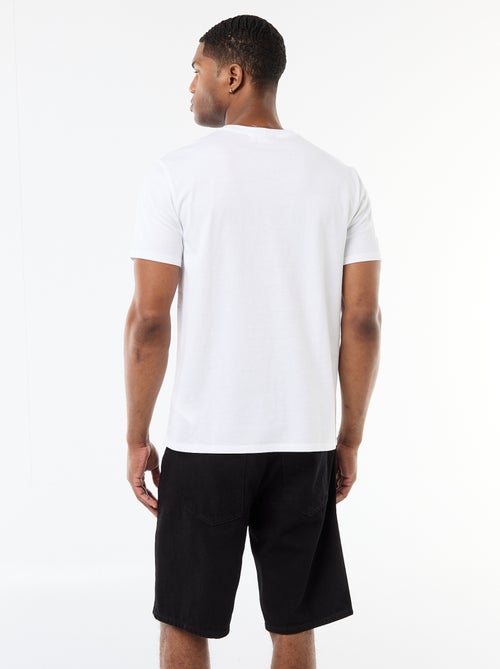 Tee-shirt à manches courtes 'Tupac' - Kiabi