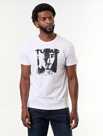 Tee-shirt à manches courtes 'Tupac'
