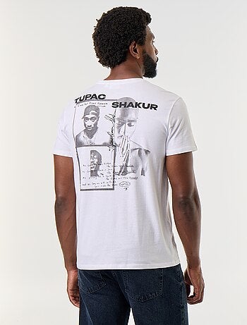 Tee-shirt à manches courtes 'Tupac'