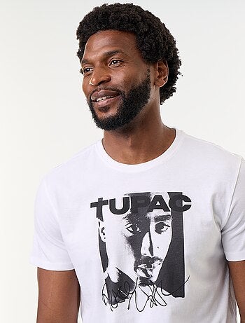 Tee-shirt à manches courtes 'Tupac'