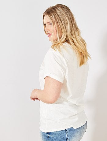 Tee-shirt à message - Kiabi