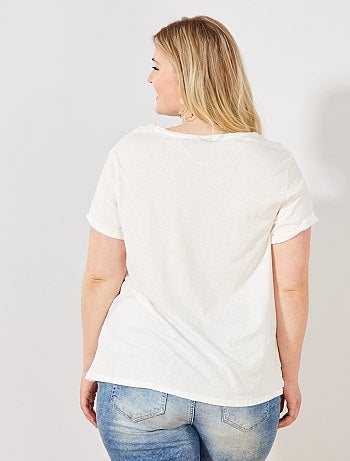 Tee-shirt à message - Kiabi