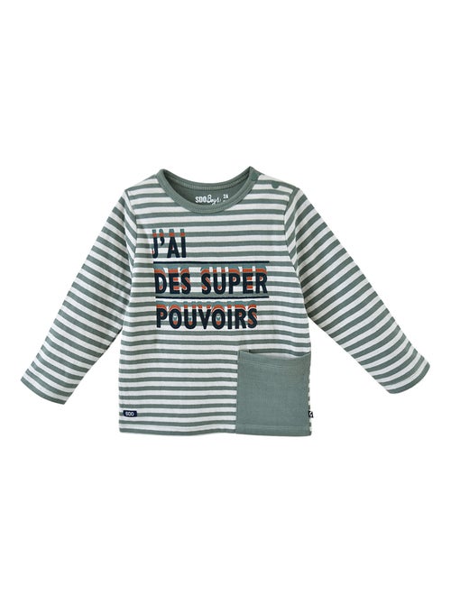 TEE SHIRT A POCHE DJULIANN - Kiabi