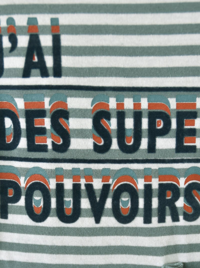 TEE SHIRT A POCHE DJULIANN Blanc - Kiabi