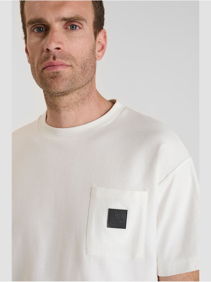 Tee-Shirt ABRO 'Le Temps Des Cerises' Blanc - Kiabi