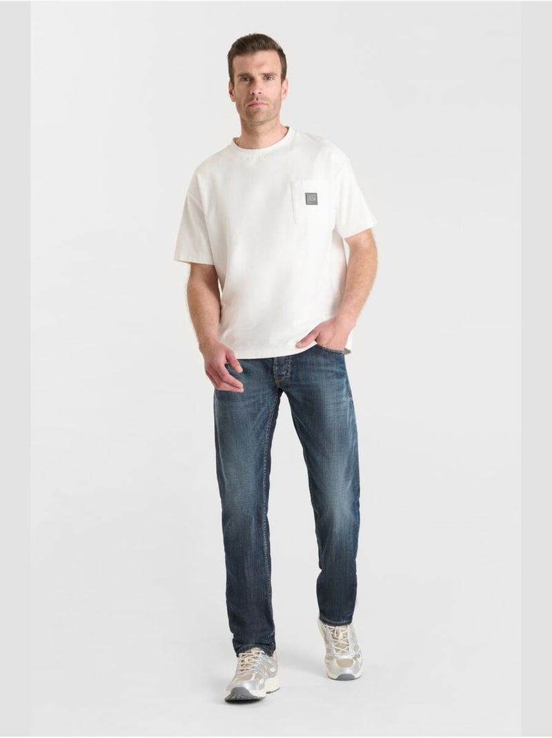 Tee-Shirt ABRO 'Le Temps Des Cerises' Blanc - Kiabi