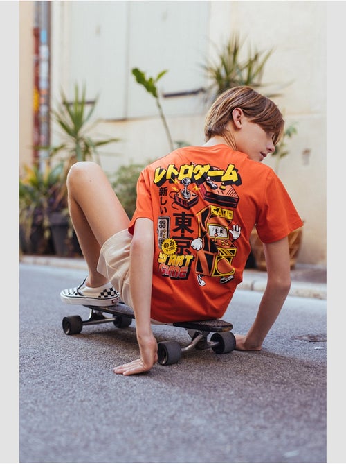 Tee-Shirt ADVANCEB 'Le Temps Des Cerises' - Kiabi
