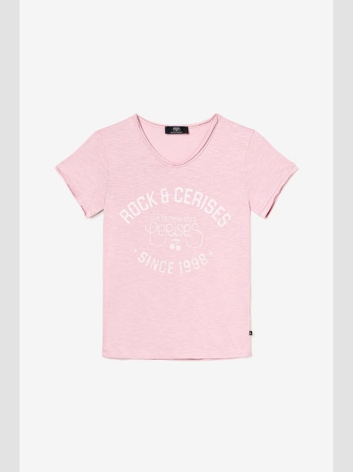Tee-Shirt AIMEGI 'Le Temps Des Cerises' - Kiabi