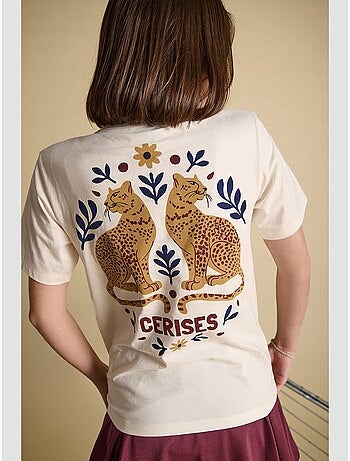 Tee-shirt akogi 'le temps des cerises'