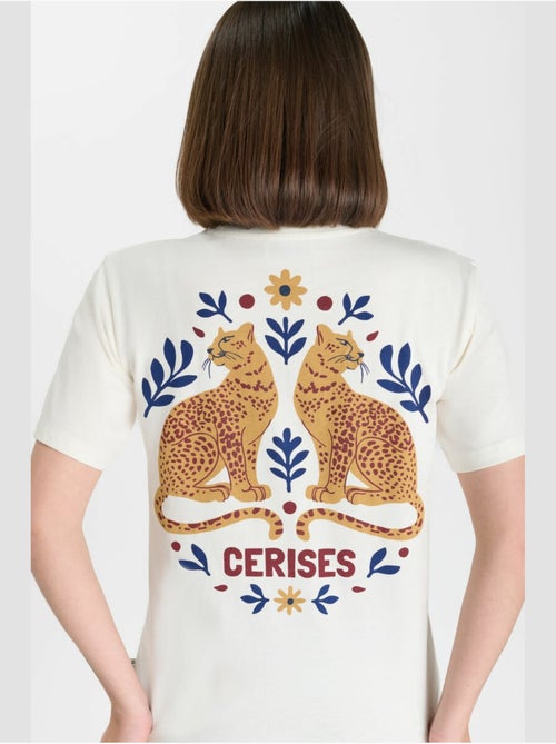Tee-shirt akogi 'le temps des cerises' - Kiabi