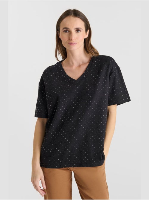 Tee-Shirt ALASKO 'Le Temps Des Cerises' - Kiabi Tee-Shirt ALASKO 'Le Temps Des Cerises' - Kiabi