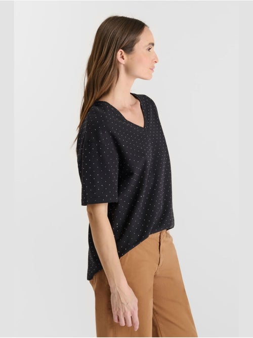 Tee-Shirt ALASKO 'Le Temps Des Cerises' - Kiabi Tee-Shirt ALASKO 'Le Temps Des Cerises' - Kiabi