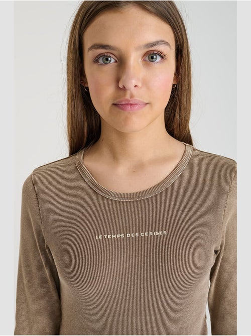 Tee-Shirt ALBINGI 'Le Temps Des Cerises' - Kiabi Tee-Shirt ALBINGI 'Le Temps Des Cerises' - Kiabi