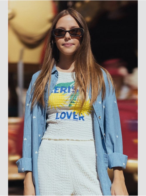 Tee-Shirt ALFREDGI 'Le Temps Des Cerises' - Kiabi