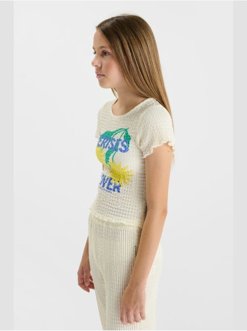 Tee-Shirt ALFREDGI 'Le Temps Des Cerises' - Kiabi