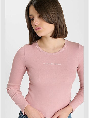 Tee-shirt alinegi 'le temps des cerises'