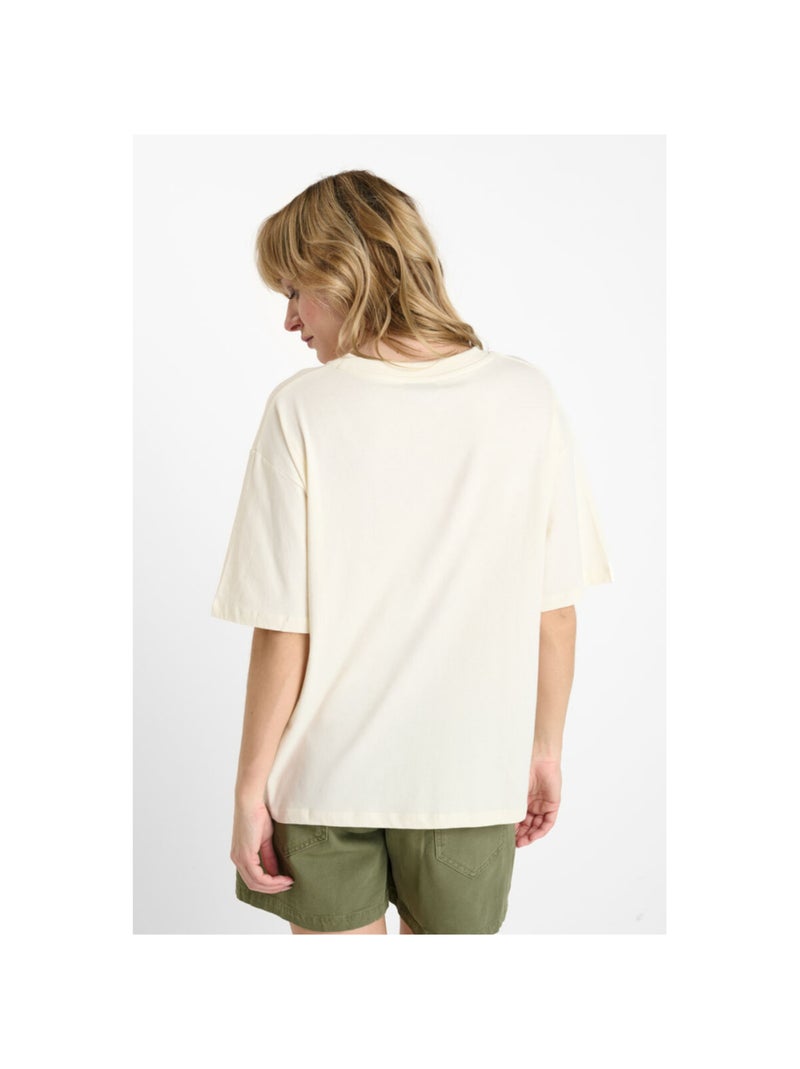 Tee-Shirt ANEMA 'Le Temps Des Cerises' Blanc - Kiabi