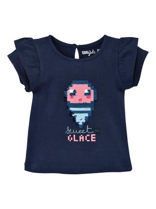 TEE-SHIRT APRIL FILLE LES GRANDS DE SUCRE D'ORGE