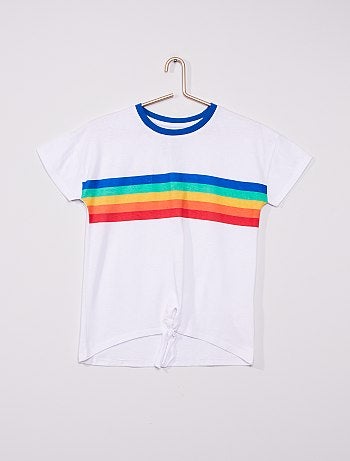 Tee-shirt 'arc-en-ciel'