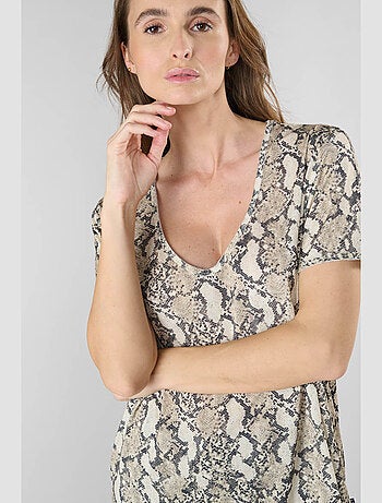 Tee-Shirt ARGENT 'Le Temps Des Cerises'