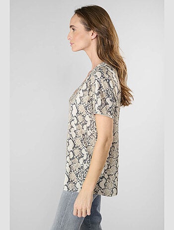 Tee-Shirt ARGENT 'Le Temps Des Cerises'