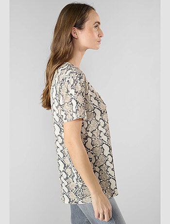 Tee-Shirt ARGENT 'Le Temps Des Cerises'