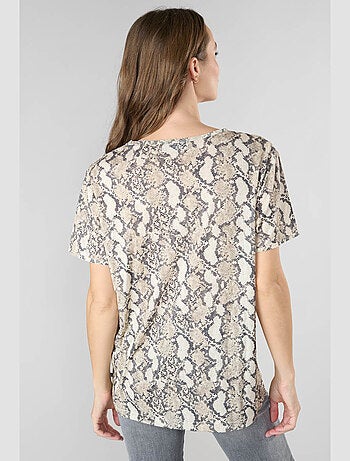 Tee-Shirt ARGENT 'Le Temps Des Cerises'