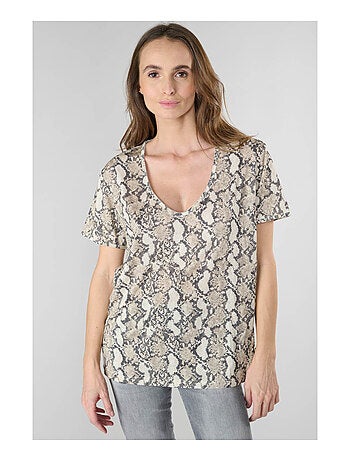 Tee-Shirt ARGENT 'Le Temps Des Cerises'