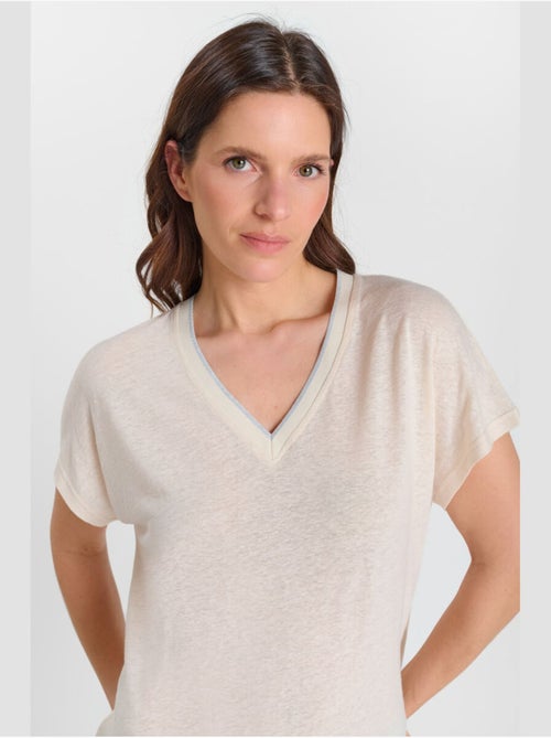 Tee-Shirt ARY 'Le Temps Des Cerises' - Kiabi Tee-Shirt ARY 'Le Temps Des Cerises' - Kiabi