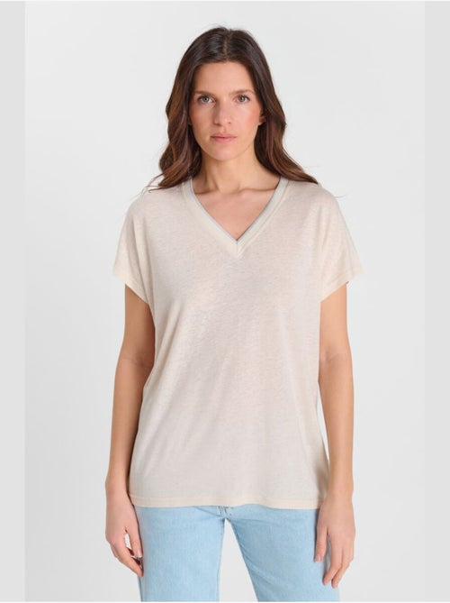 Tee-Shirt ARY 'Le Temps Des Cerises' - Kiabi Tee-Shirt ARY 'Le Temps Des Cerises' - Kiabi