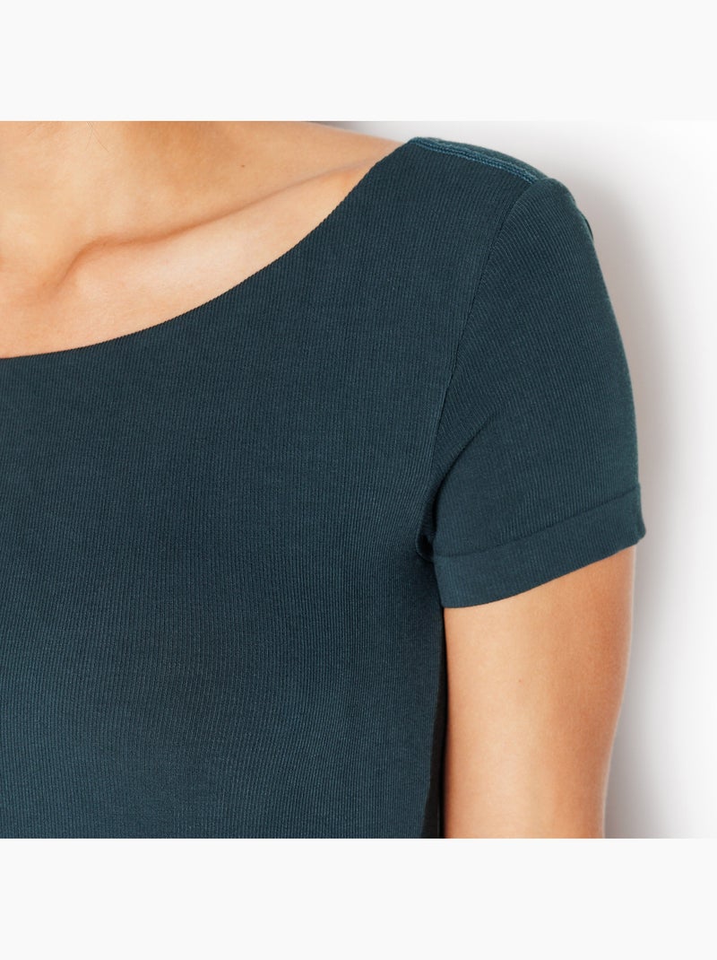 Tee-shirt avec brassiere integree Iseult - RougeGorge Lingerie Vert foncé - Kiabi