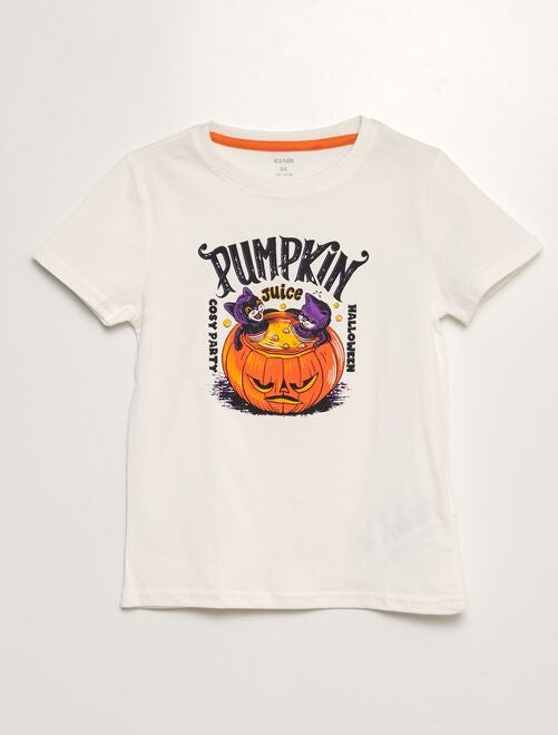 Tee-shirt avec imprimé - Halloween - Kiabi