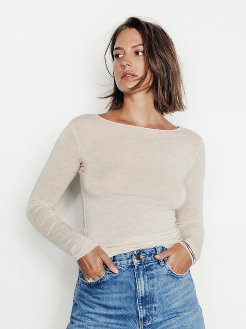 Tee-shirt avec laine Hortense - RougeGorge Lingerie - Kiabi