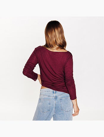 Tee-shirt avec laine Hortense - RougeGorge Lingerie